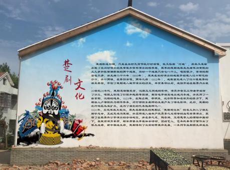 石屏如何进行墙体彩绘制作