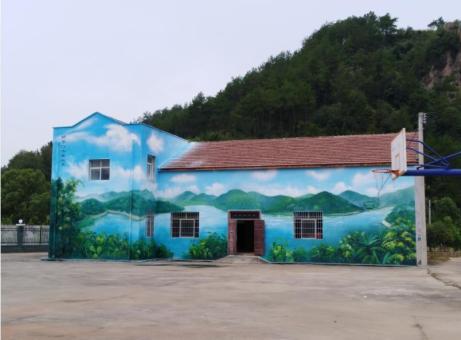 石屏彩绘墙绘一般制作的位置