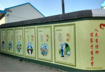 石屏文化墙施工攻略
