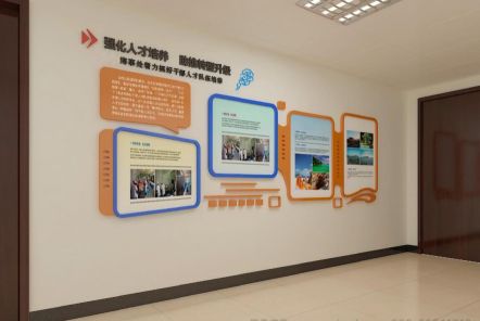 石屏如何才能设计出符合企业自身特征的文化墙？