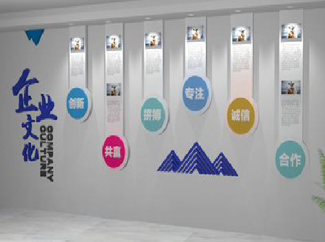 石屏企业文化墙需要传递什么办公文化？